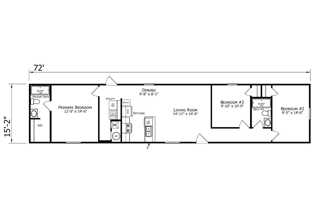 Prime Series The Bardstown 1672H32P01 from Family Dream Homes of